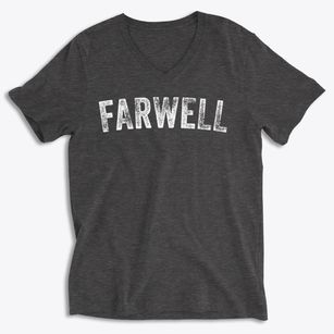 Farwell Michigan Timeless Retro Soft Lightweight V-Neck