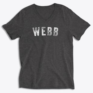 Webb Mississippi Timeless Retro Soft Lightweight V-Neck