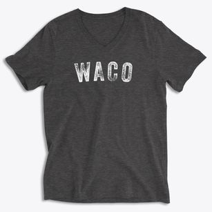 Waco North Carolina Timeless Retro Soft Lightweight V-Neck