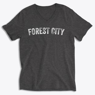 Forest City Missouri Timeless Retro Soft Lightweight V-Neck