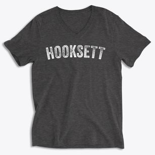 Hooksett New Hampshire Timeless Retro Soft Lightweight V-Neck