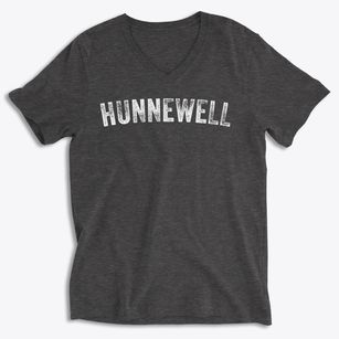 Hunnewell Kansas Timeless Retro Soft Lightweight V-Neck