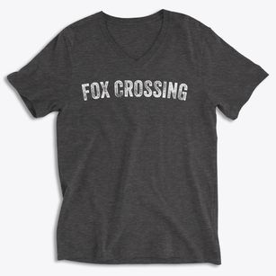 Fox Crossing Wisconsin Timeless Retro Soft Lightweight V-Neck