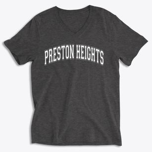 Preston Heights Illinois Varsity Soft Lightweight V-Neck