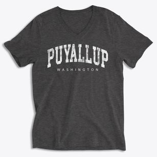 Puyallup Washington Urban Vibe Soft Lightweight V-Neck