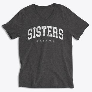 Sisters Oregon Urban Vibe Soft Lightweight V-Neck