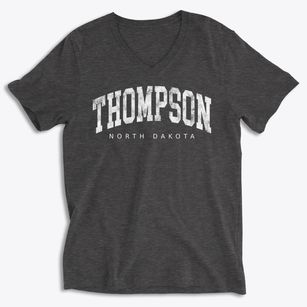 Thompson North Dakota Urban Vibe Soft Lightweight V-Neck