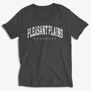 Pleasant Plains Arkansas Urban Vibe Soft Lightweight V-Neck