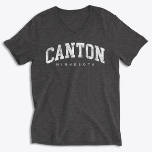 Canton Minnesota Urban Vibe Soft Lightweight V-Neck