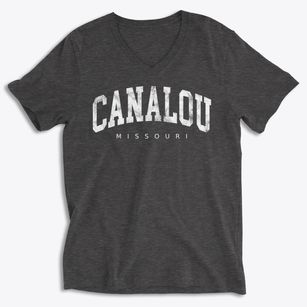 Canalou Missouri Urban Vibe Soft Lightweight V-Neck