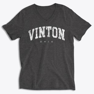 Vinton Ohio Urban Vibe Soft Lightweight V-Neck