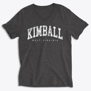 Kimball West Virginia Urban Vibe Soft Lightweight V-Neck