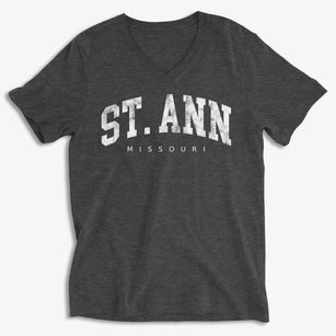 St. Ann Missouri Urban Vibe Soft Lightweight V-Neck