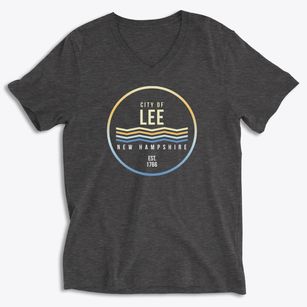 Lee New Hampshire Color Fade Soft Lightweight V-Neck