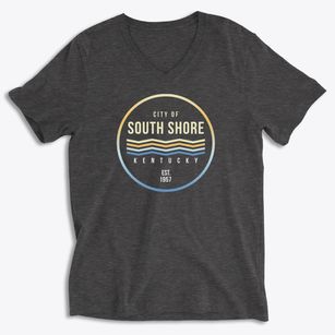 South Shore Kentucky Color Fade Soft Lightweight V-Neck