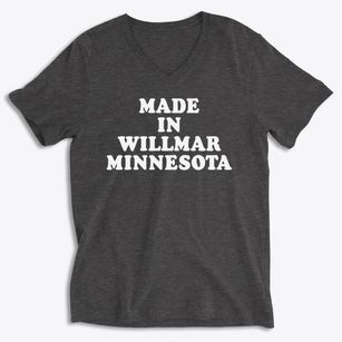 Willmar Minnesota Classic 70s Soft Lightweight V-Neck