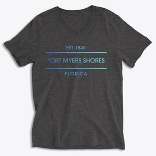 Fort Myers Shores Florida Horizon Soft Lightweight V-Neck