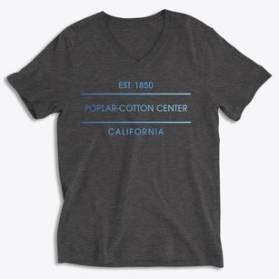 Poplar-cotton Center California Horizon Soft Lightweight V-Neck