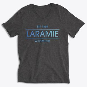 Laramie Wyoming Horizon Soft Lightweight V-Neck