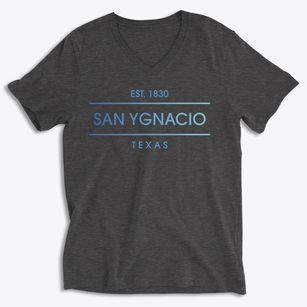 San Ygnacio Texas Horizon Soft Lightweight V-Neck