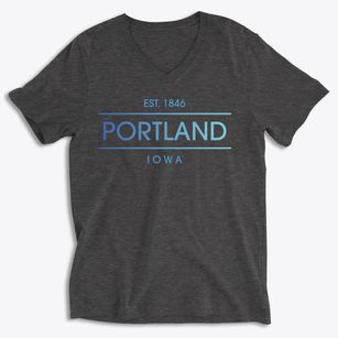 Portland Iowa Horizon Soft Lightweight V-Neck