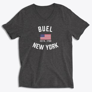 Buel New York Patriot Soft Lightweight V-Neck