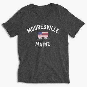 Mooresville Maine Patriot Soft Lightweight V-Neck