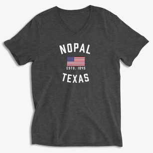 Nopal Texas Patriot Soft Lightweight V-Neck