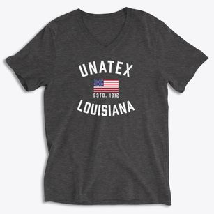 Unatex Louisiana Patriot Soft Lightweight V-Neck
