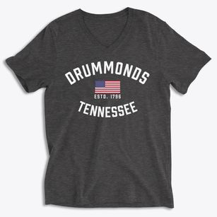 Drummonds Tennessee Patriot Soft Lightweight V-Neck