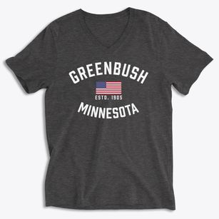 Greenbush Minnesota Patriot Soft Lightweight V-Neck