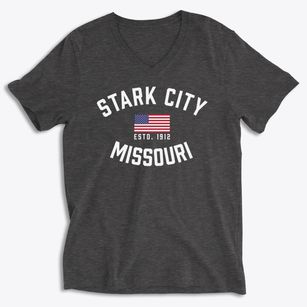 Stark City Missouri Patriot Soft Lightweight V-Neck