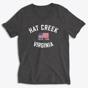 Hat Creek Virginia Patriot Soft Lightweight V-Neck
