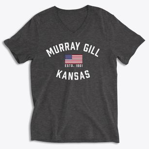 Murray Gill Kansas Patriot Soft Lightweight V-Neck