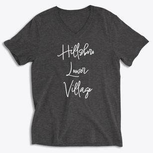 Hillsboro Lower Village New Hampshire Freestyle Soft Lightweight V-Neck