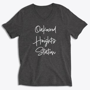 Oakwood Heights Station New York Freestyle Soft Lightweight V-Neck
