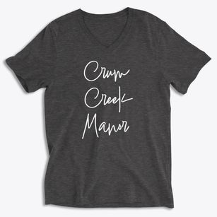 Crum Creek Manor Pennsylvania Freestyle Soft Lightweight V-Neck