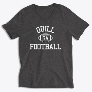 Quill Georgia Football Soft Lightweight V-Neck