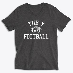 The Y West Virginia Football Soft Lightweight V-Neck