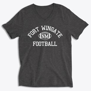 Fort Wingate New Mexico Football Soft Lightweight V-Neck