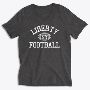 Liberty New York Football Soft Lightweight V-Neck