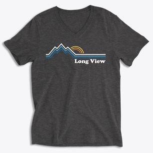 Long View Kentucky Mountain View Soft Lightweight V-Neck