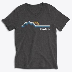 Bobo Mississippi Mountain View Soft Lightweight V-Neck