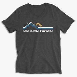 Charlotte Furnace Kentucky Mountain View Soft Lightweight V-Neck