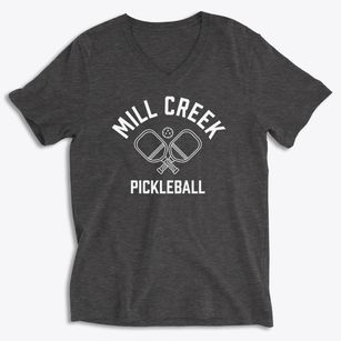 Mill Creek Tennessee Pickleball Soft Lightweight V-Neck