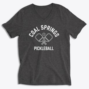 Coal Springs South Dakota Pickleball Soft Lightweight V-Neck