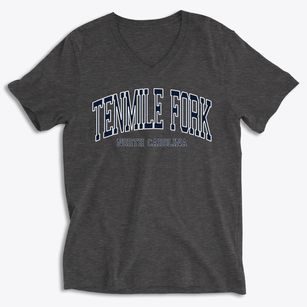 Tenmile Fork North Carolina Traditional Soft Lightweight V-Neck