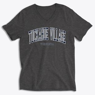 Tuckahoe Village Virginia Traditional Soft Lightweight V-Neck
