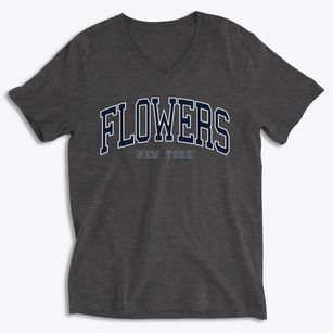 Flowers New York Traditional Soft Lightweight V-Neck