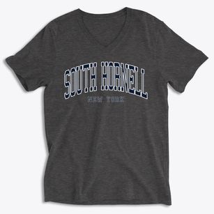 South Hornell New York Traditional Soft Lightweight V-Neck
